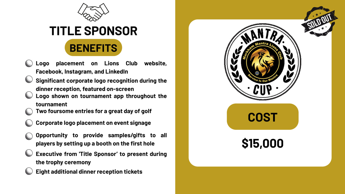 Become a Sponsor