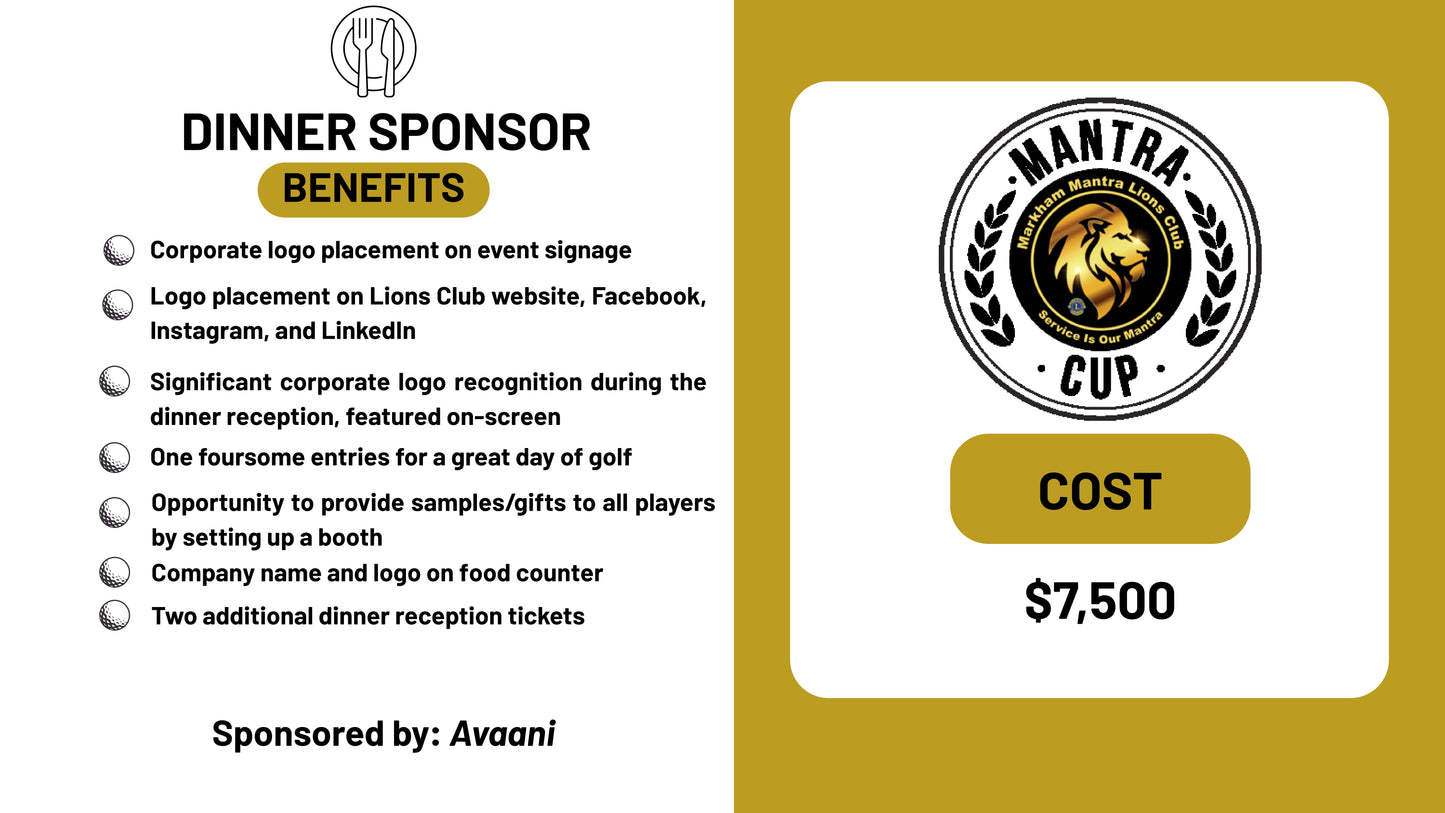 Become a Sponsor