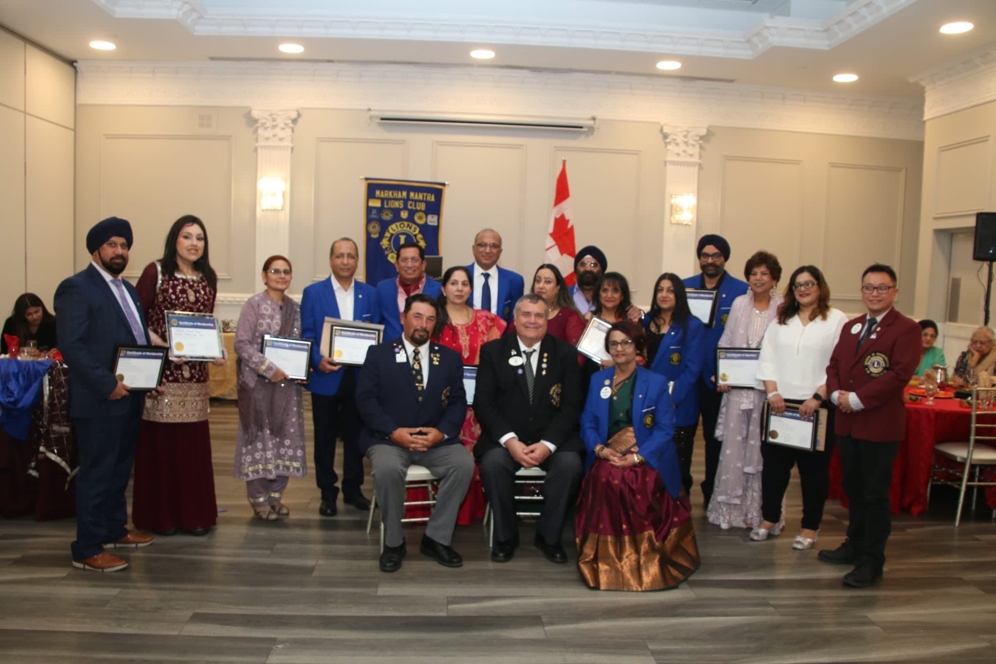 Member induction ceremony