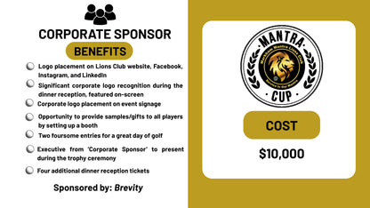 Become a Sponsor